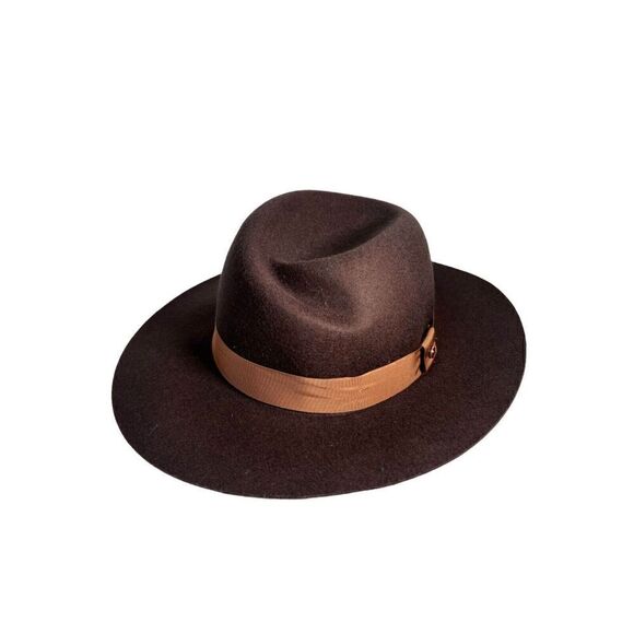 rag & bone Solid Grosgrain Trim Brim Bucket Hat Unisex Medium Ribbon Fitted - Picture 4 of 7